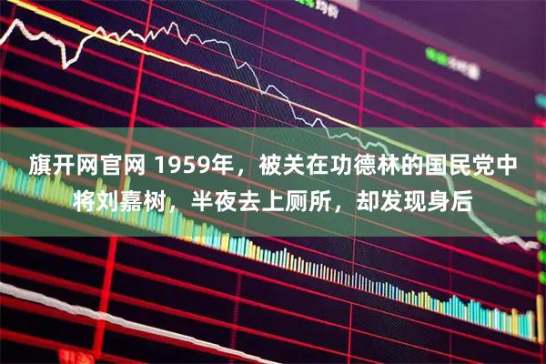 旗开网官网 1959年，被关在功德林的国民党中将刘嘉树，半夜去上厕所，却发现身后